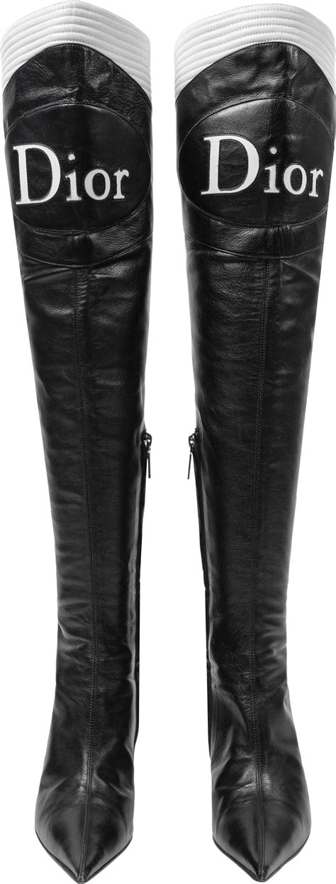 dior biots|dior thigh high boots.